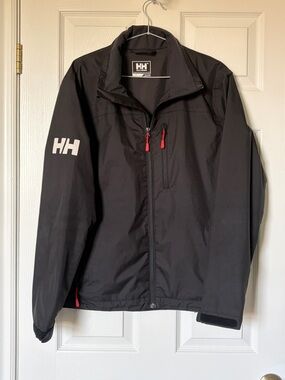 Helly Hansen Black Spring Shell Jacket - Size S/P